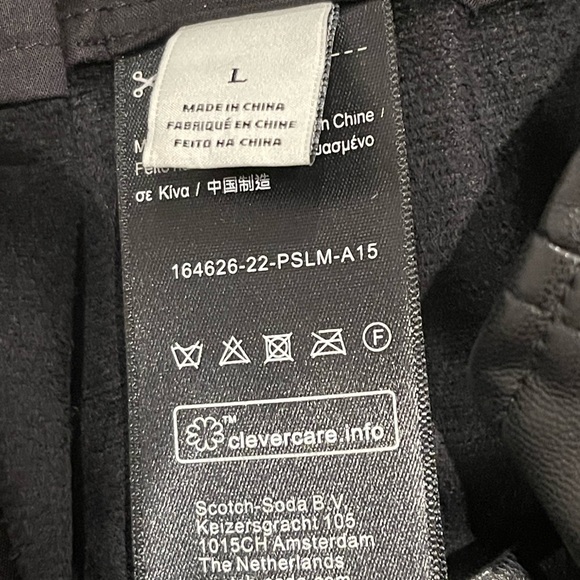 NWOT Scotch & Soda Faux Paper bag Short, Sz. Large - Picture 7 of 7